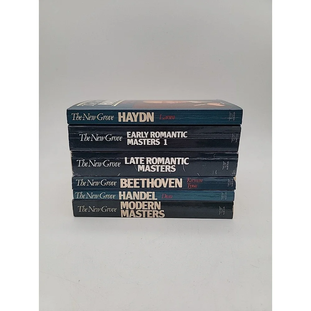 Stanley Sadie The New Grove Composer Biography Series Paperback 6 Book Set Good